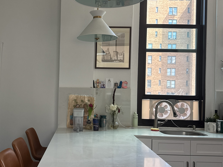 Kitchen after cleaning